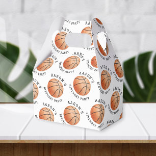Basketball Birthday Party Favour Box