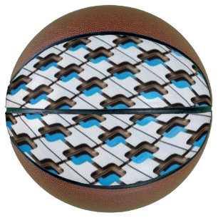 Basketball Blue Grey