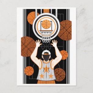 Basketball boy（remake） postcard
