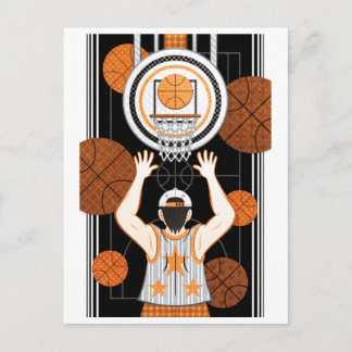 Basketball boy(remake) postcard