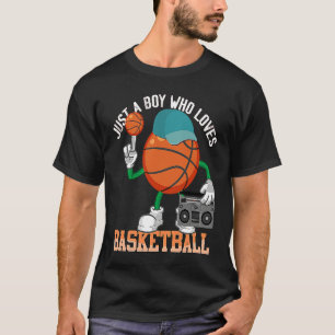 Basketball Boys Men Team Fan Player Coach T-Shirt
