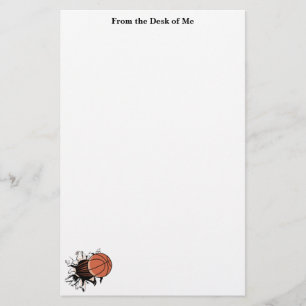 Basketball Breakout Stationery