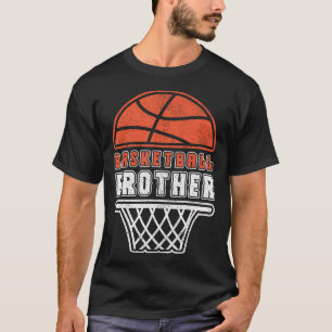 Basketball Brother Basketball Lover Fan Kids Boys T-Shirt