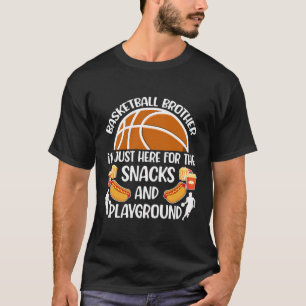 Basketball Brother Funny Brother Of A Basketball P T-Shirt