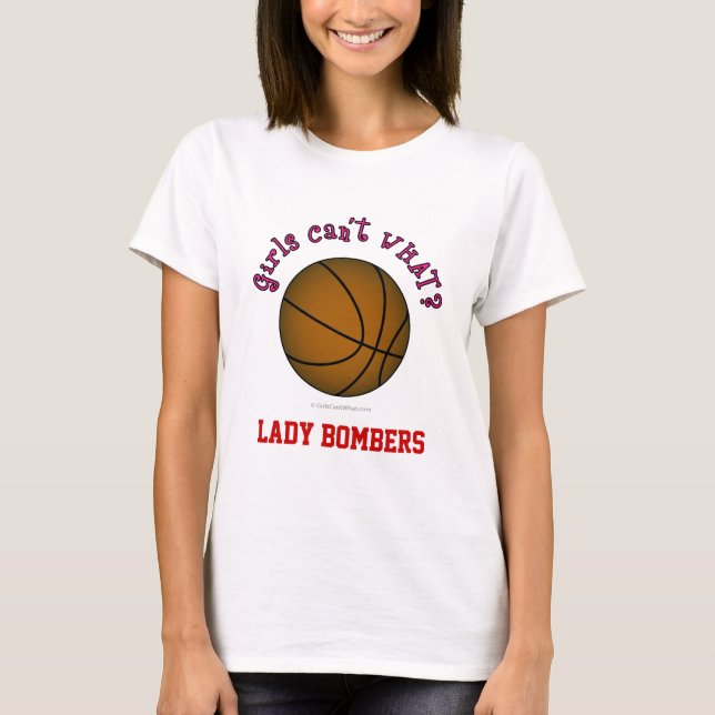 Basketball - Brown/Pink T-Shirt (Front)
