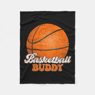 Basketball Buddy Family Matching For Men Women  Fleece Blanket