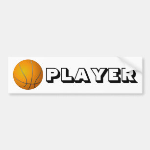 Basketball Bumper Sticker
