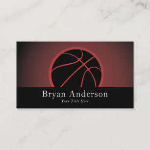 Basketball Business Card