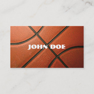 Basketball Business Card