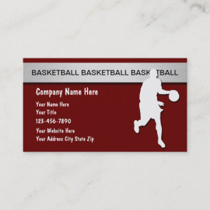 Basketball Business Cards