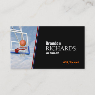 Basketball - Business Cards