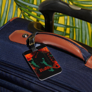 BASKETBALL CAPRI LUGGAGE TAG