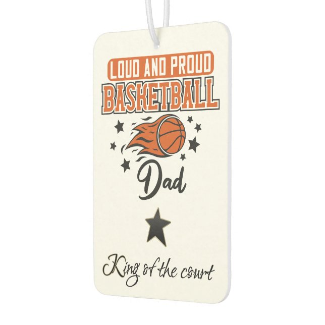 Basketball Car Air Freshener (Left)