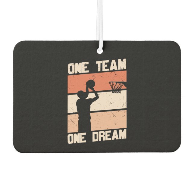 Basketball Car Air Freshener (Front)