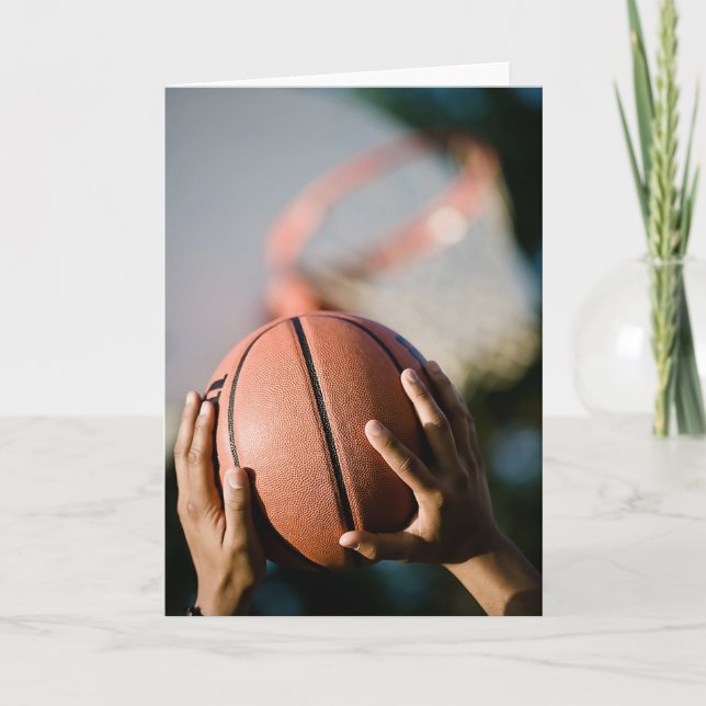 Basketball Card (Front)