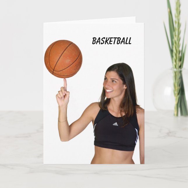 Basketball  card (Front)