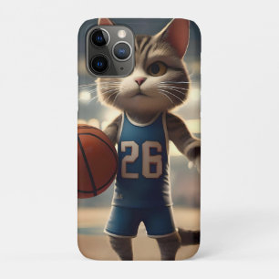 Basketball Cat, iPhone 11 Pro Case