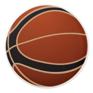 Basketball Ceramic Knob
