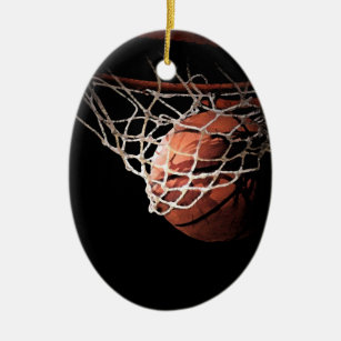 Basketball Ceramic Tree Decoration