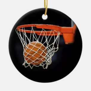 Basketball Ceramic Tree Decoration