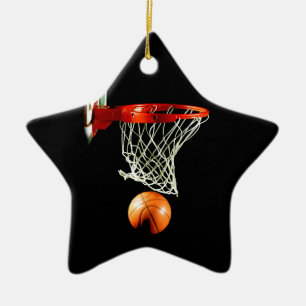 Basketball Ceramic Tree Decoration