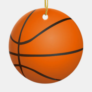 Basketball Ceramic Tree Decoration