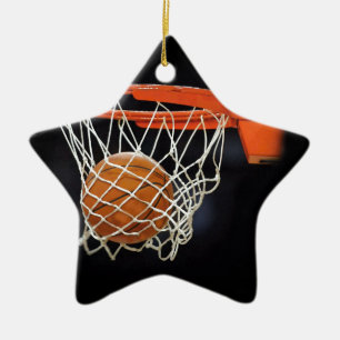 Basketball Ceramic Tree Decoration