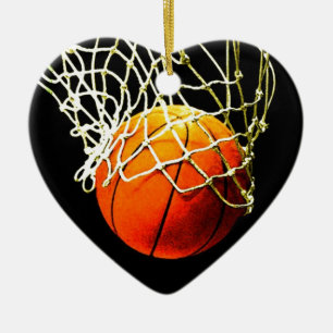 Basketball Ceramic Tree Decoration