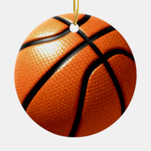 Basketball Ceramic Tree Decoration