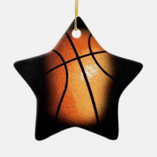 Basketball Ceramic Tree Decoration