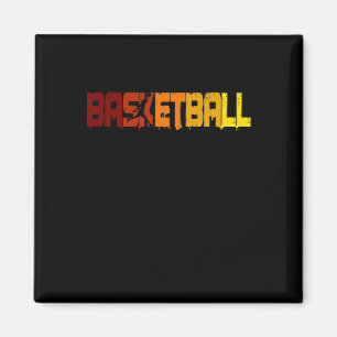 Basketball Champion Basketball Player Fans Retro 1 Magnet