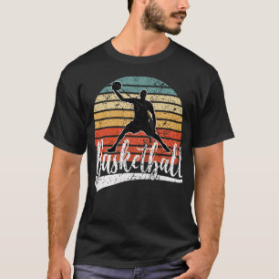 Basketball Champion Basketball Player Fans Retro T-Shirt