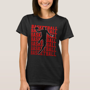 Basketball Champion Basketball Player Fans Retro T-Shirt