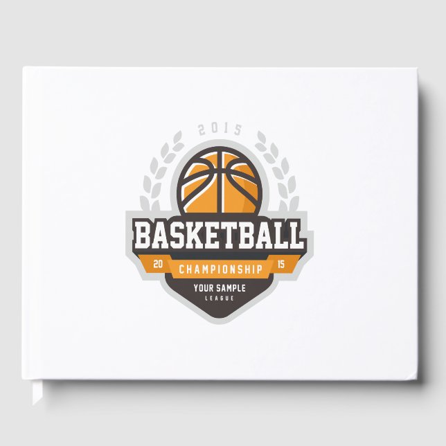 basketball championship guest book (Front)