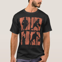 Basketball Championship Silhouettes