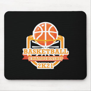 Basketball Championship Vintage Mouse Mat