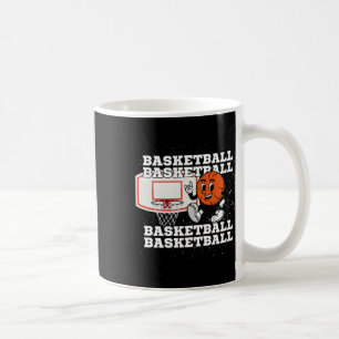 Basketball Character Hoop  Coffee Mug