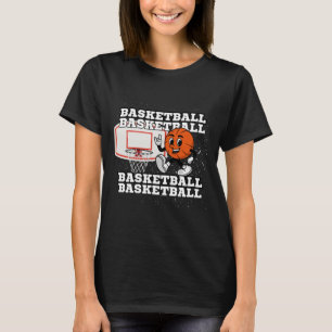 Basketball Character Hoop  T-Shirt