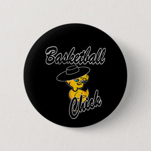 Basketball Chick #4 6 Cm Round Badge