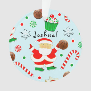 Basketball Christmas Collectable Ornament