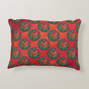 Basketball Christmas Decorative Cushion