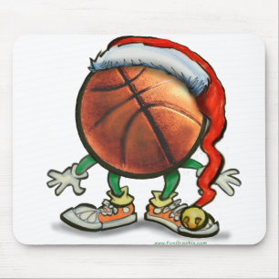 Basketball Christmas Mouse Mat