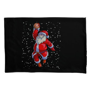 Basketball Christmas Shirt Men Boys Basketball San Pillowcase