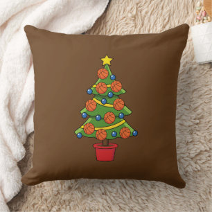Basketball Christmas Tree Cushion