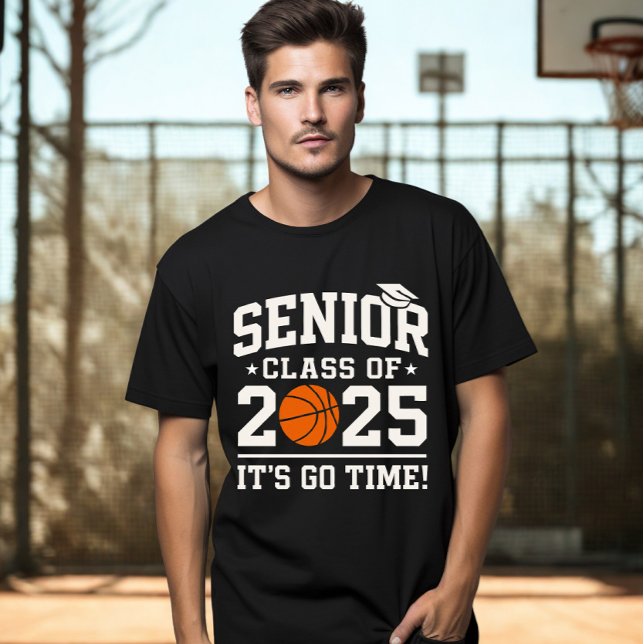 basketball Class 2025 Graduation Senior 2025  T-Shirt (Creator Uploaded)
