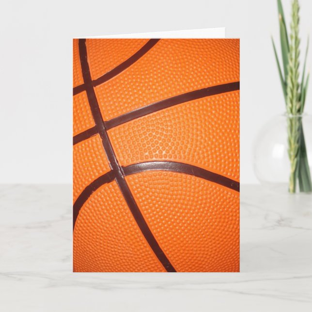 Basketball Close-Up Texture Skin Card (Front)