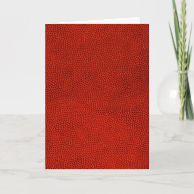 Basketball Close-Up Texture Skin Card (Front)