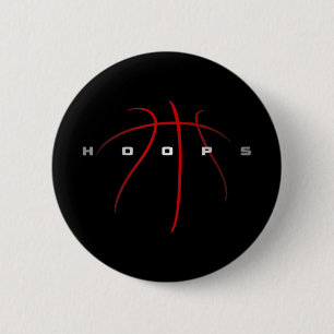 Basketball Clothing Basketball 6 Cm Round Badge