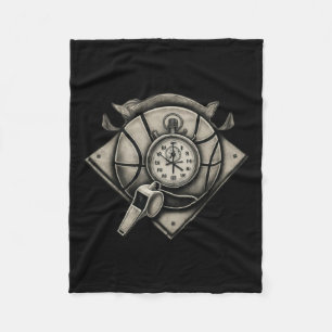 Basketball Coach 1 Fleece Blanket
