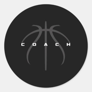Basketball Coach Apparel - Basketball Coach  Classic Round Sticker